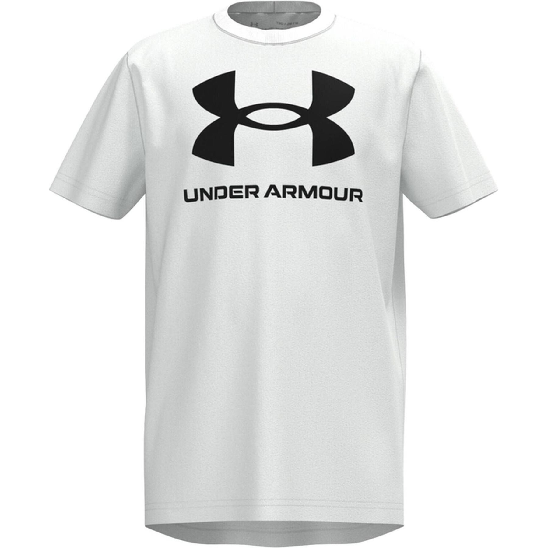 T-shirt de criança Under Armour Sportstyle Logo