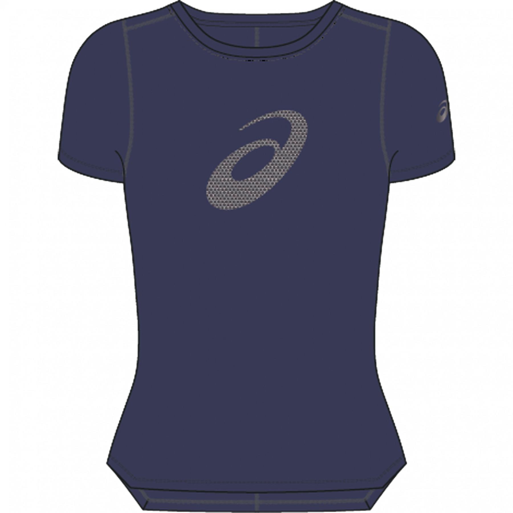 Camiseta feminina Asics Silver Top Graphic