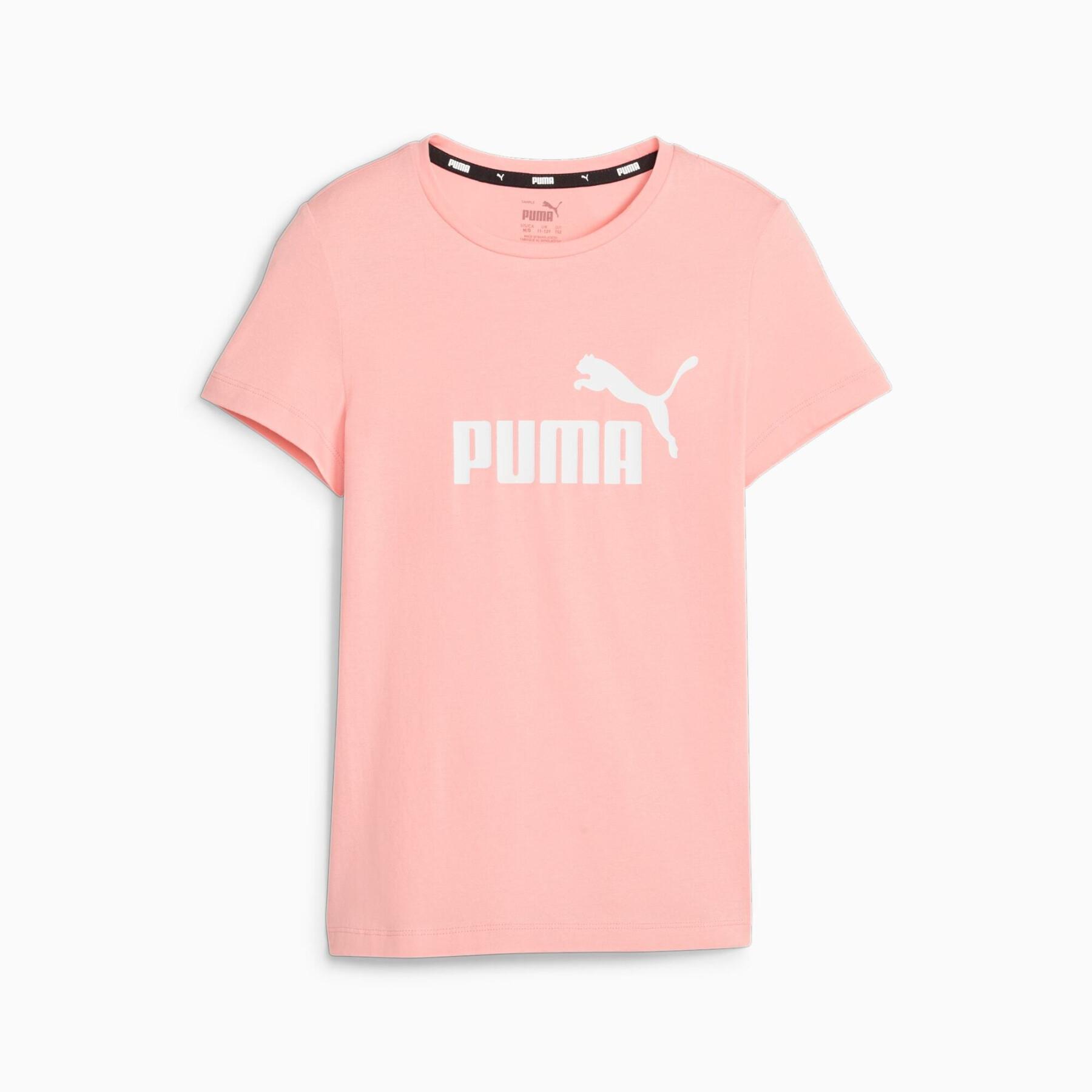 T-shirt de rapariga Puma Ess Logo