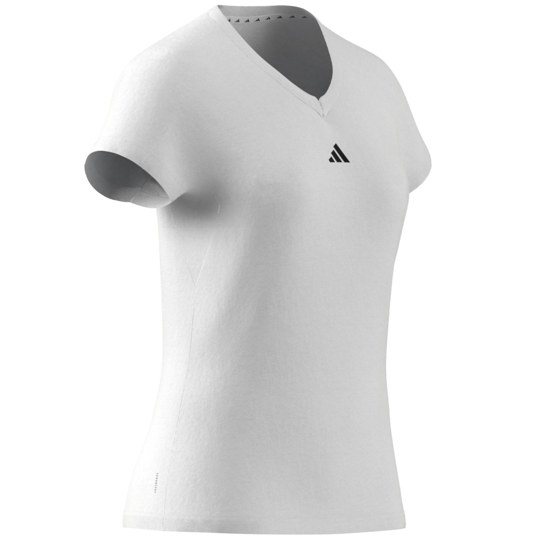 Camisola com logótipo mínimo feminino adidas Aeroready Essentials