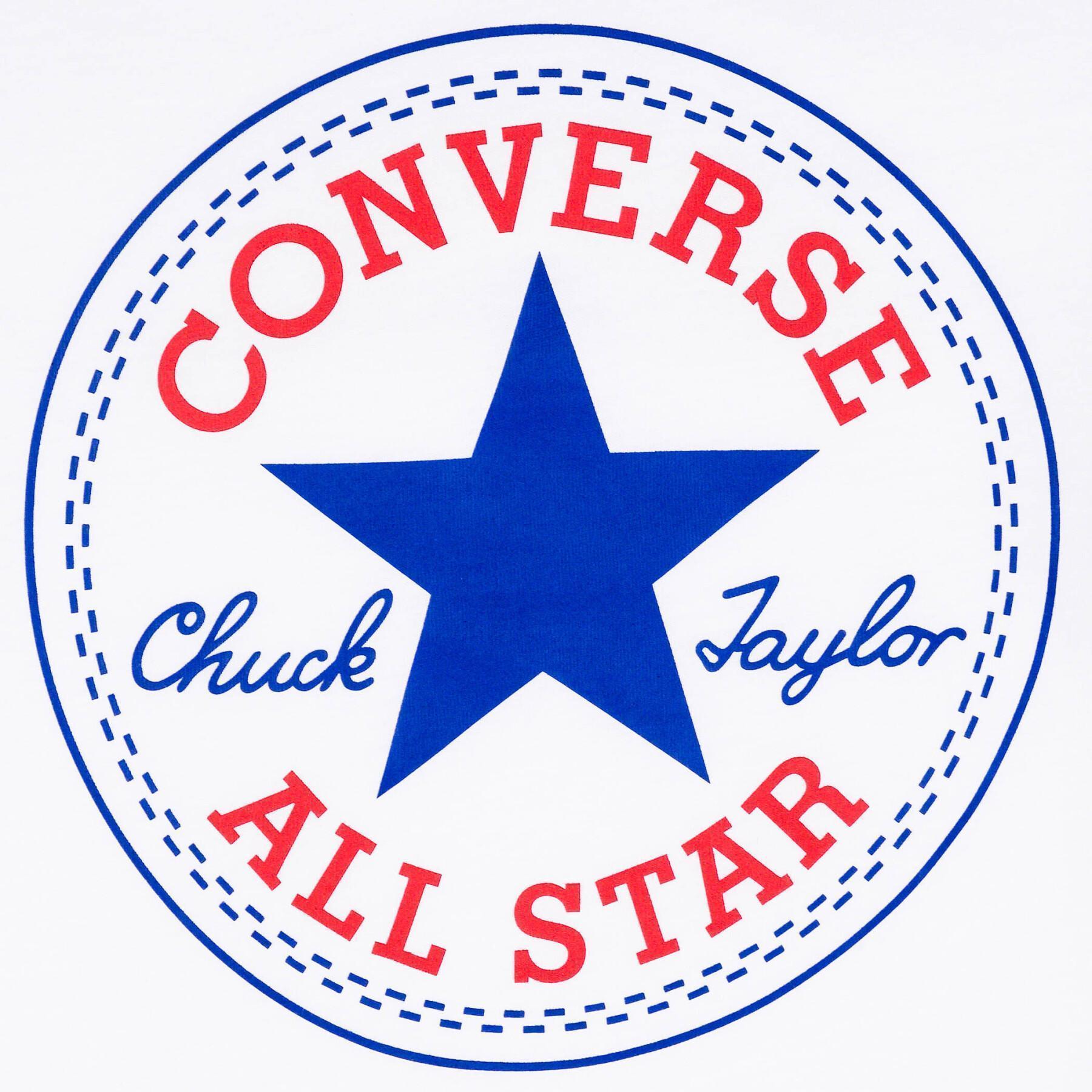 T-shirt de manga comprida para crianças Converse Chuck Patch