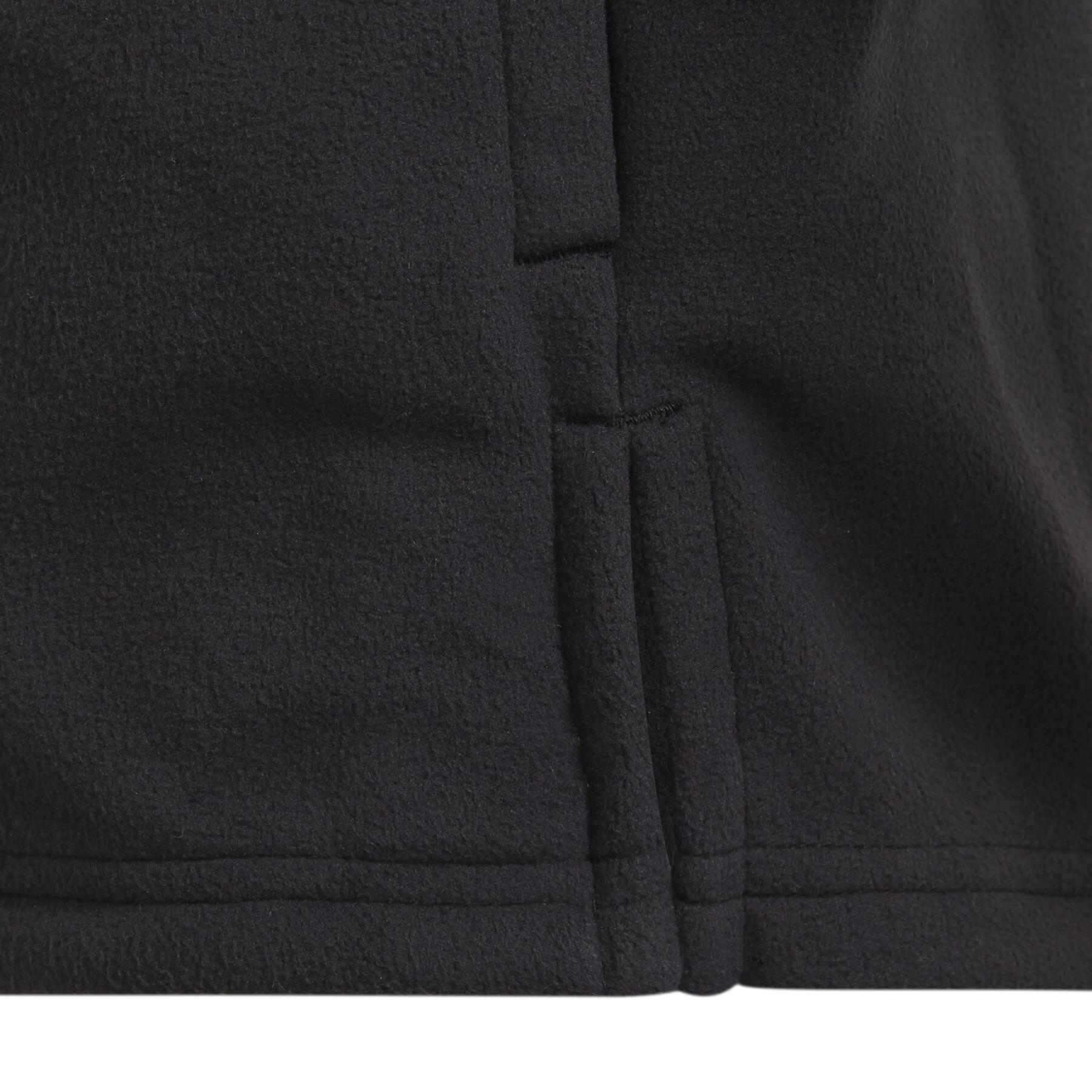 Jaqueta de menina adidas Future Icons Primegreen Polar Fleece 3-Stripes Full-Zip