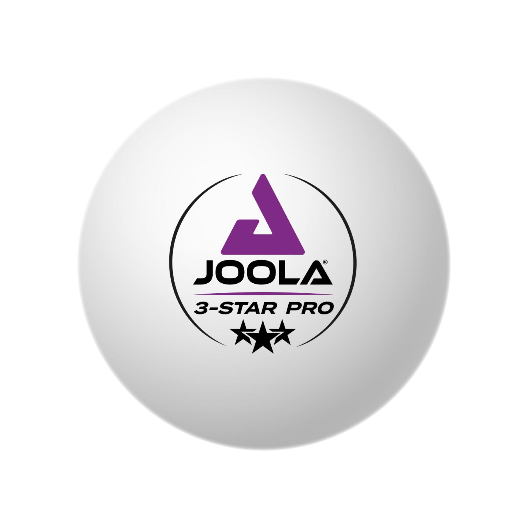 Conjunto de 6 bolas de ténis de mesa Joola 3-Star Pro
