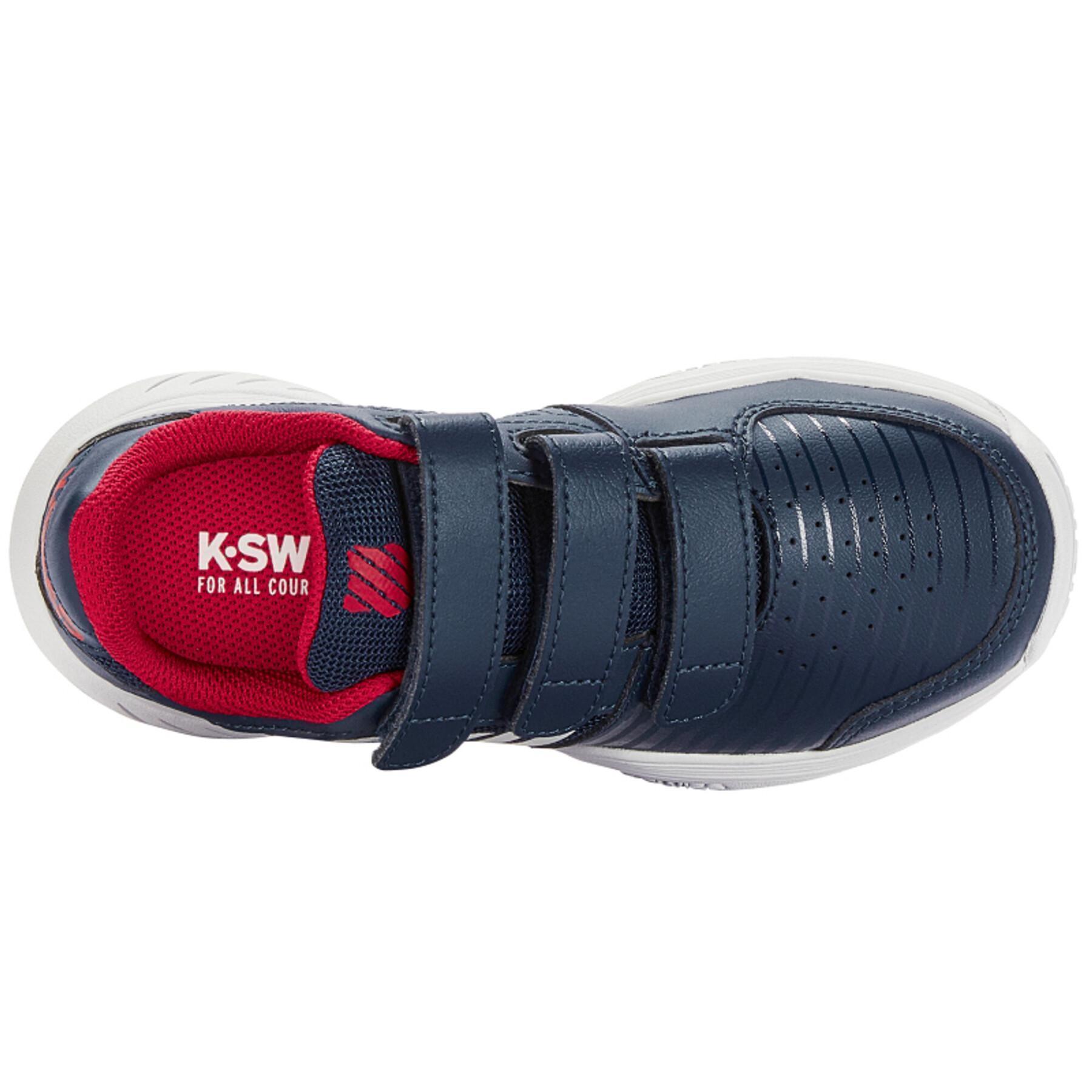 Sapatos de ténis para crianças K-Swiss Court Express Strap Omni