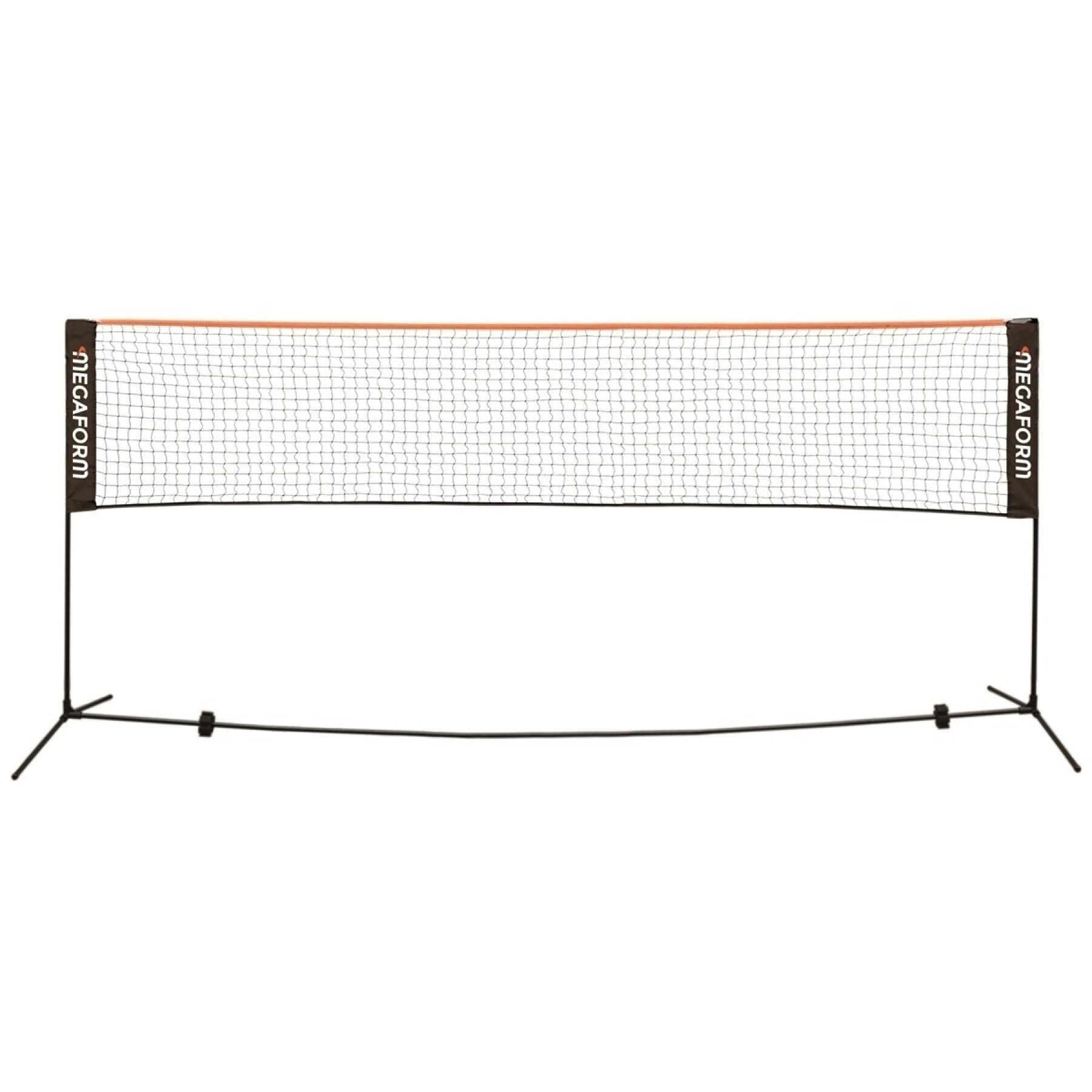 Rede portátil de badminton e mini ténis Megaform