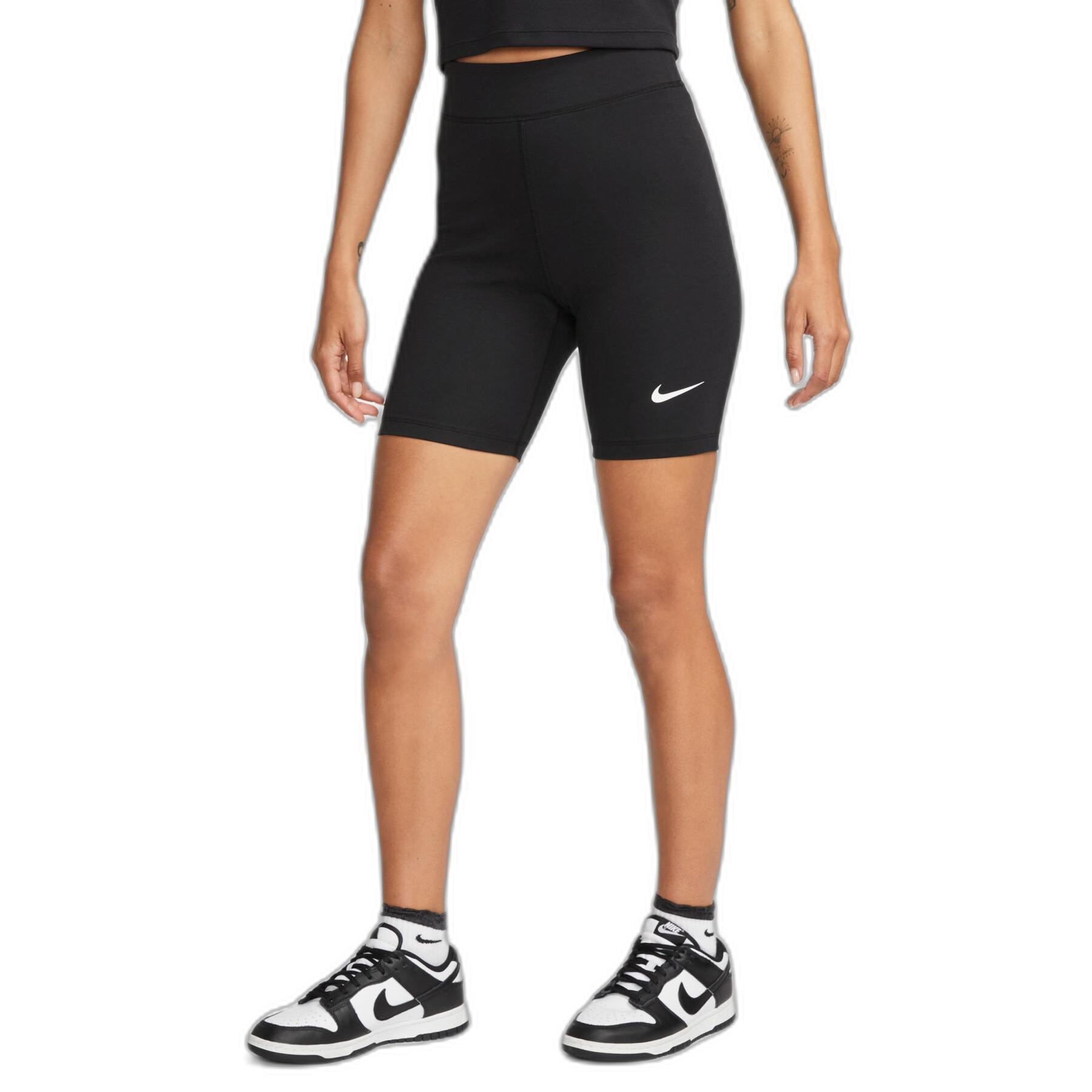Calções de cintura alta para mulheres Nike Classics 8In