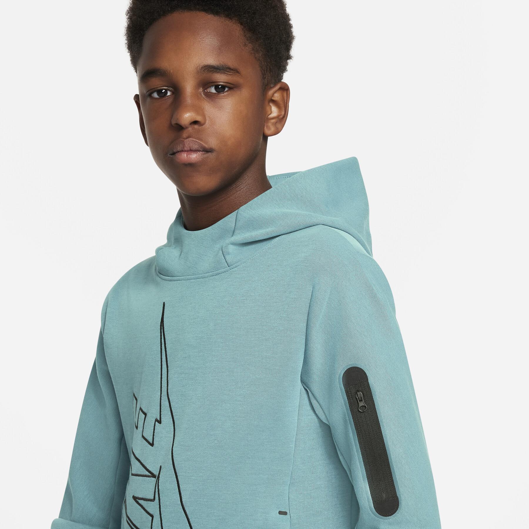Sweatshirt camisola de criança Nike Tech Fleece HBR Essential