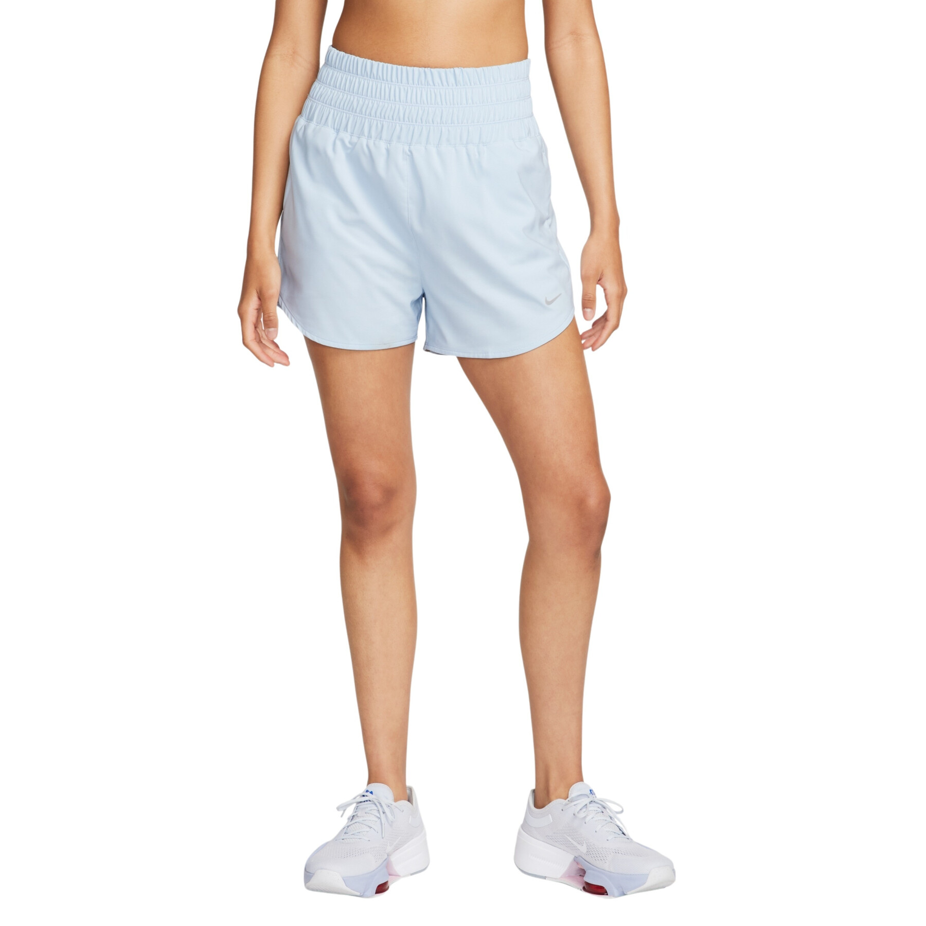 Calções de cintura ultra-alta para mulher com cueca integrada Nike One Dri-FIT