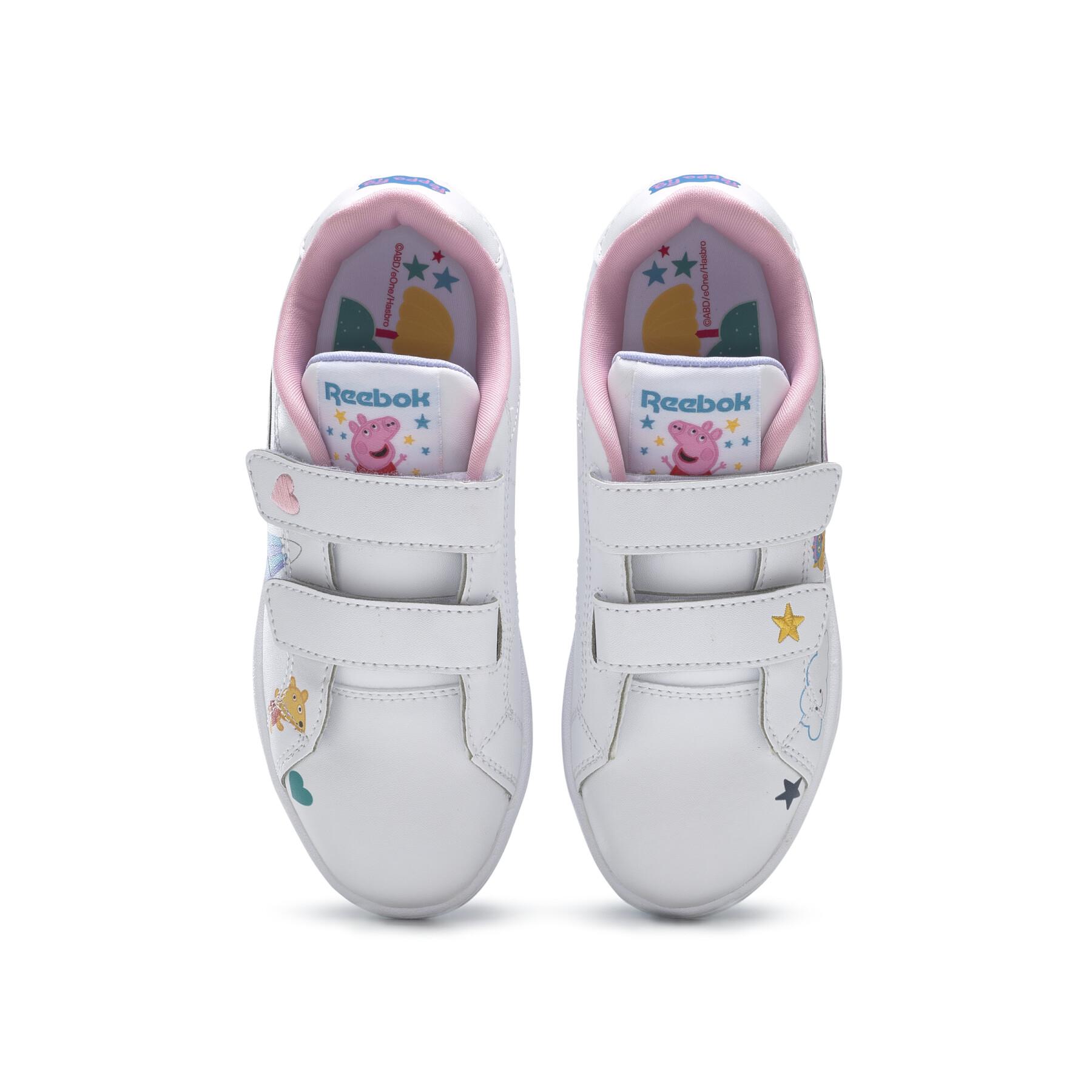 Sapatos de ténis para crianças Reebok Peppa Pig Royal Complete 2