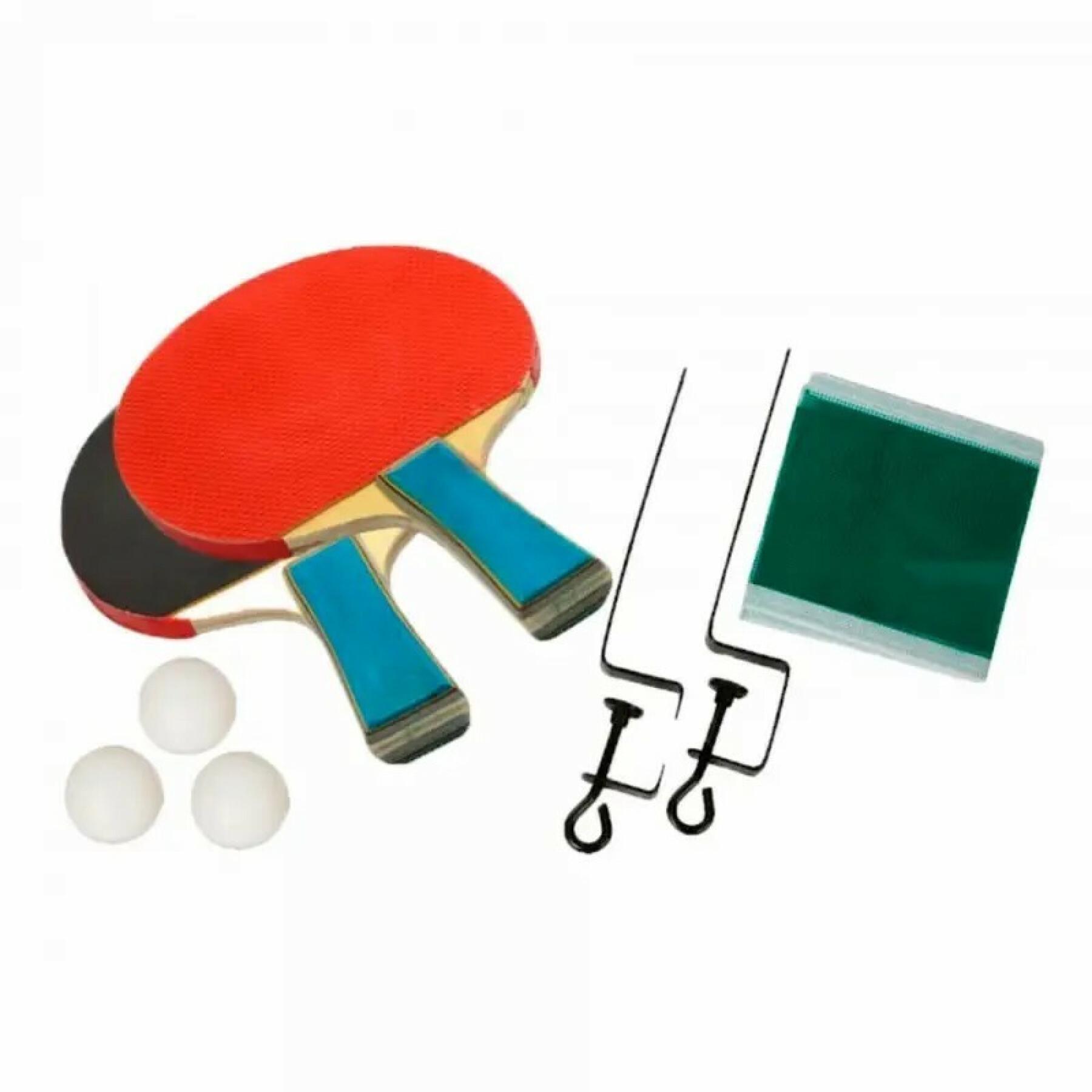 Conjunto de ténis de mesa com 3 bolas e rede Softee