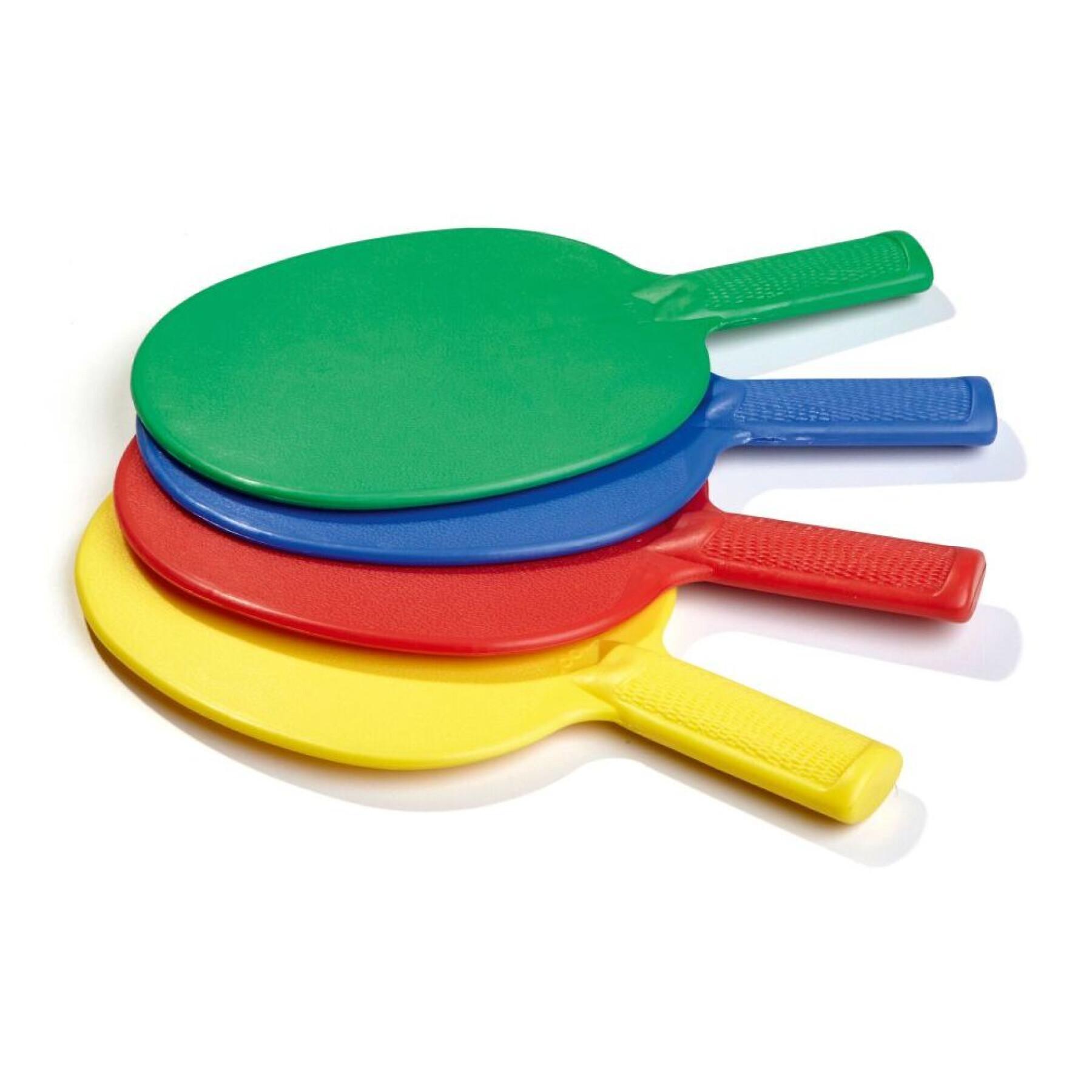 Conjunto de 4 raquetes de ténis de mesa para crianças Tanga sports OUTDOOR