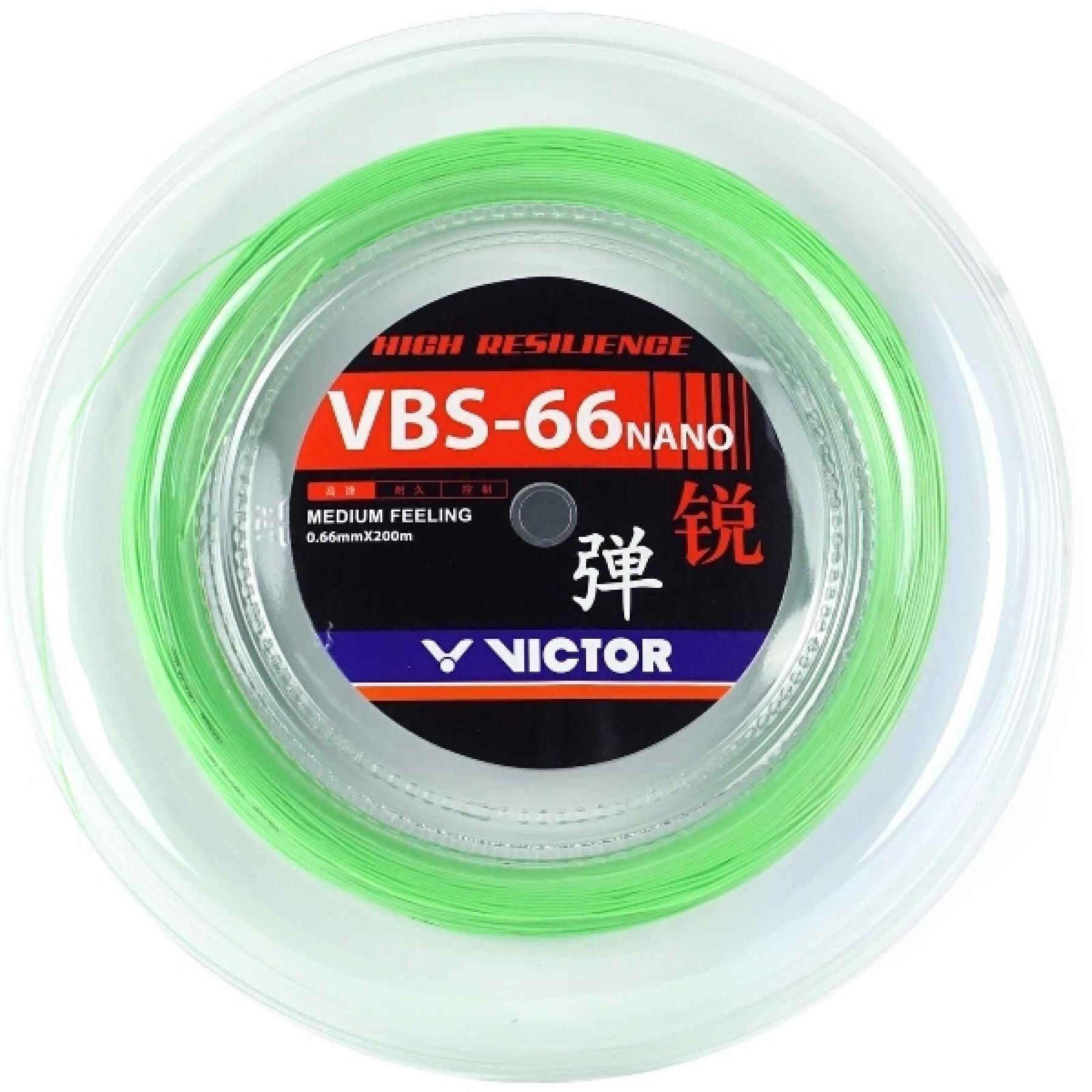 Cordas de badminton Victor VBS-66N Reel