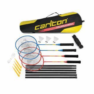 Conjunto de 4 raquetes Carlton tournament