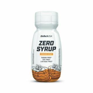 Pacote de 6 tubos de snacks Biotech USA zero syrup - Sirop d'érable 320ml