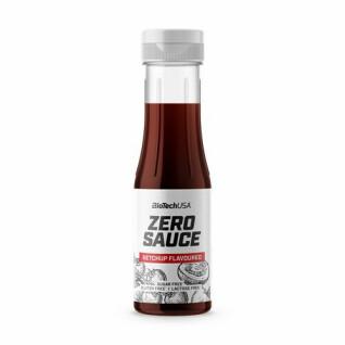 Pacote de 6 tubos de snacks Biotech USA zero sauce - Ketchup 350ml