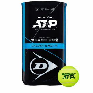 Conjunto de 2 tubos de 4 bolas de ténis Dunlop atp championship