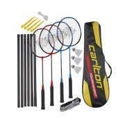 Conjunto de raquete de Badminton para 4 jogadores Carlton Tournament