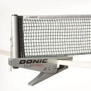 Rede e postes de ténis de mesa Donic Clip Pro