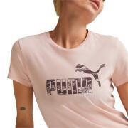 T-shirt de animais para mulheres Puma ESS+